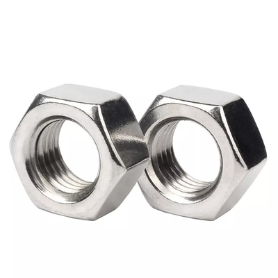 ANSI-standaard ZINK-geplatte afwerking Alle maten m1.6 m2 m2.5 m3 m4 m5 m6 m8 m10 m12 m14 m16 m20 DIN 934 DIN 439 Roestvrij staal Hex Thin Nut
