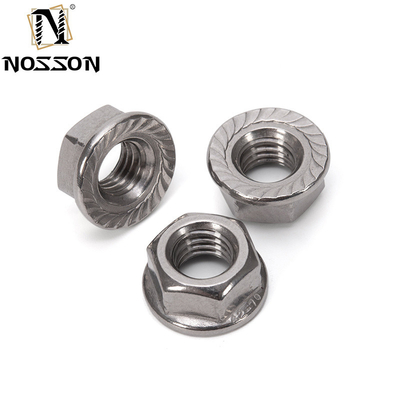 Metrisch meetsysteem Carbon Steel Serrated Flange Cap Nut M3 M4 M5 M6 M8 M10 M12 M16 M20