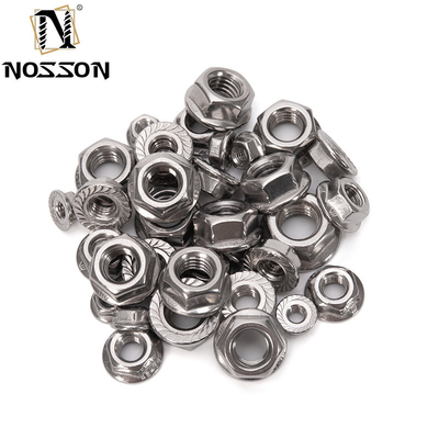 Metrisch meetsysteem Carbon Steel Serrated Flange Cap Nut M3 M4 M5 M6 M8 M10 M12 M16 M20