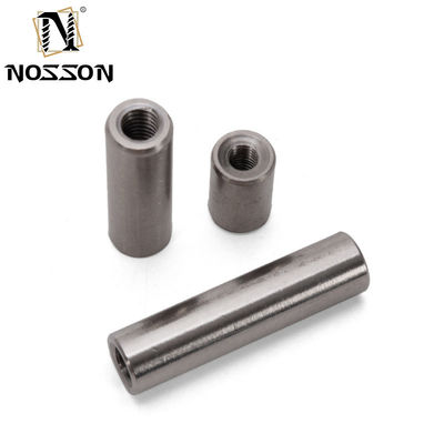 M3 M4 M5 M6 M8 M10 Zwarte oxide Afwerking Vrouwelijke draad Rechte aansluiting Lang Hex Sleeve Koppelnoot in 304 roestvrij staal