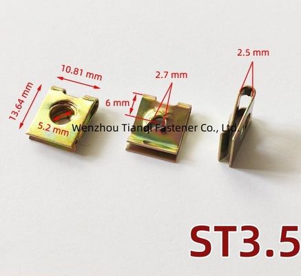 Olie-gas-roestvrijstalen veer U-vorm slotnoot U-clipnoot voor de detailhandel