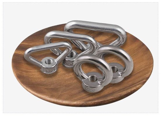 Passivatie DIN standaard roestvrij staal ophef oogbouten oognoot voor zware industrie en industriële poets toepassingen