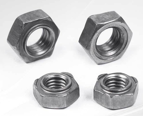 Imperial Measurement System M6 M8 M10 Bolts Lengte Hex Weld Nuts met Chroomgeplatte Afwerking Roestvrij staal