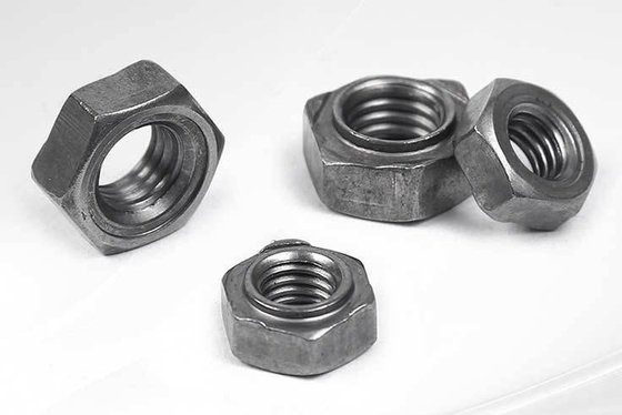 Imperial Measurement System M6 M8 M10 Bolts Lengte Hex Weld Nuts met Chroomgeplatte Afwerking Roestvrij staal