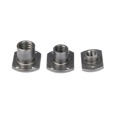 Hoge sterkte koolstofstaal T-weldnoot voor M3 M4 M5 M6 M8 M10 M12 1/4 3/8 5/16 Verbinding in Imperial Measurement System