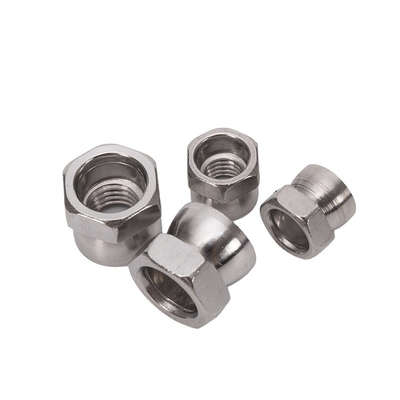 ISO-standaard M6 M8 M10 Stalen beveiligingsschermnoot Roestvrij staal 304 316 Break Away Nut Anti-Theft Nut Finish Zincgeplatte