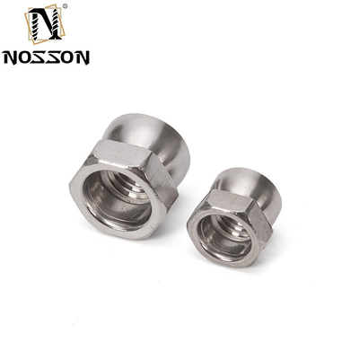 ISO-standaard M6 M8 M10 Stalen beveiligingsschermnoot Roestvrij staal 304 316 Break Away Nut Anti-Theft Nut Finish Zincgeplatte