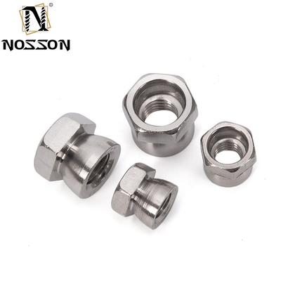 ISO-standaard M6 M8 M10 Stalen beveiligingsschermnoot Roestvrij staal 304 316 Break Away Nut Anti-Theft Nut Finish Zincgeplatte