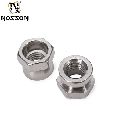 ISO-standaard M6 M8 M10 Stalen beveiligingsschermnoot Roestvrij staal 304 316 Break Away Nut Anti-Theft Nut Finish Zincgeplatte