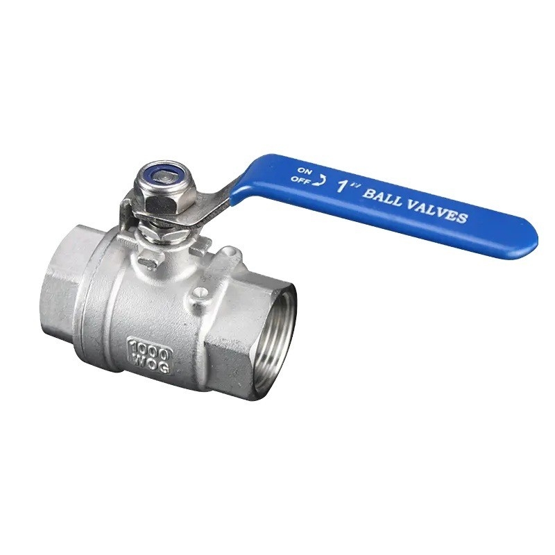 Roestvrij staal 2pc balklep 3 inch 6 inch DN50 PN40 32mm 400 wog voor hydraulische DIN API 6d en heavy-duty toepassingen