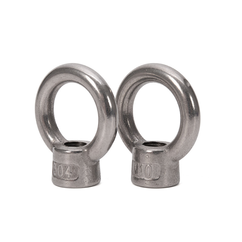SS314 Oognoot van roestvrij staal M6 Lifting JIS1169 Schroefhaak met A4-80 gepolijste afwerking Standard DIN