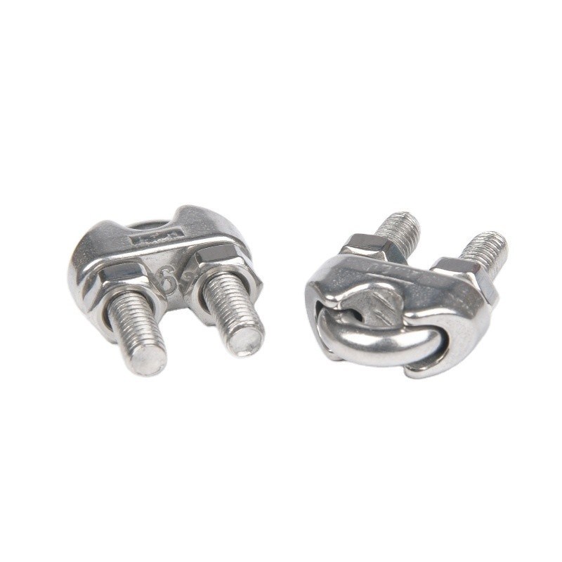 DIN-standaard van roestvrij staal kabelbeheer draad touw clip voor 12 mm kabel bescherming in zware toepassingen