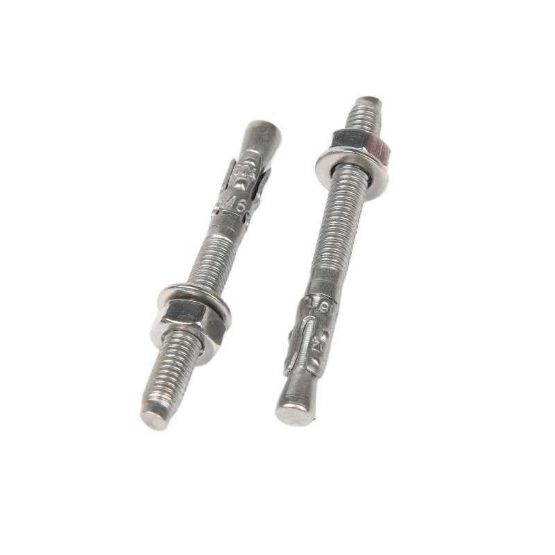 Gepolijste roestvrijstalen bevestigingsstukken voor autoreparatie M6 M8 M12 Gecko Betondrop in Anker Sleeve Wedge Expansion Anker Bolt