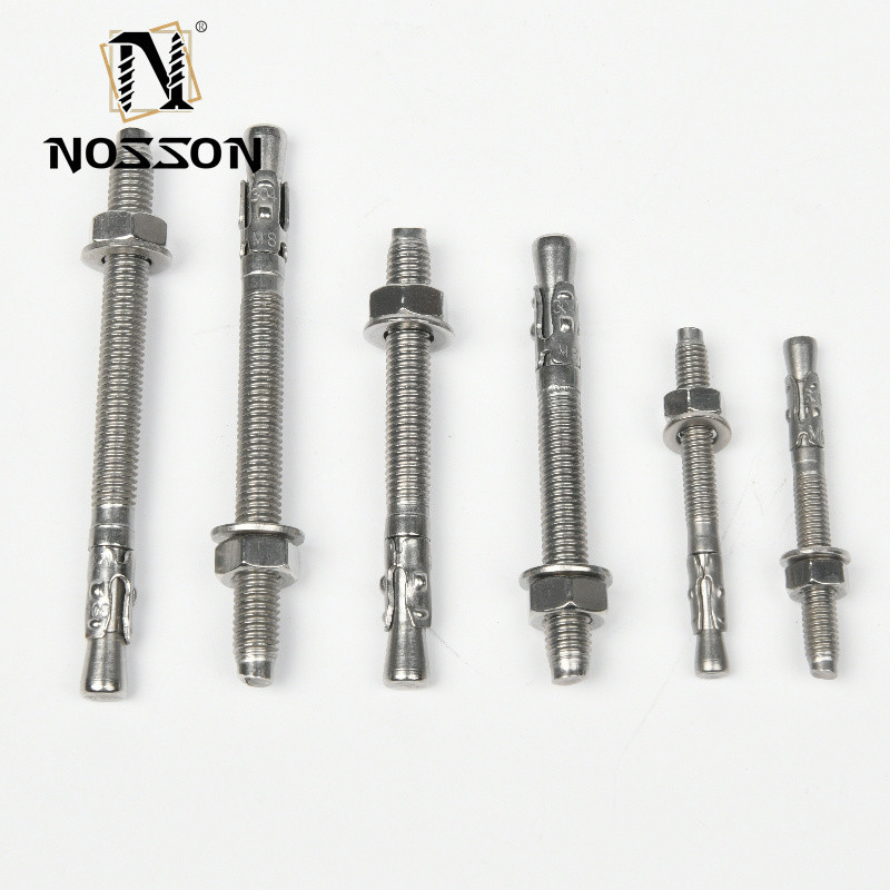 Stalen DIN standaard uitbreidingsschroeven voor holle wand Bright Finish Professionele productie Carbon Gecko Anker Bolts
