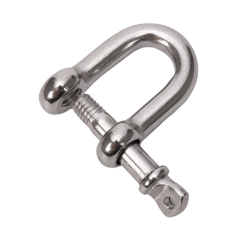 8mm Precision Casting Technology DIN1142 304 roestvrij staal draad touw clip Chuck met schroef kraag pin