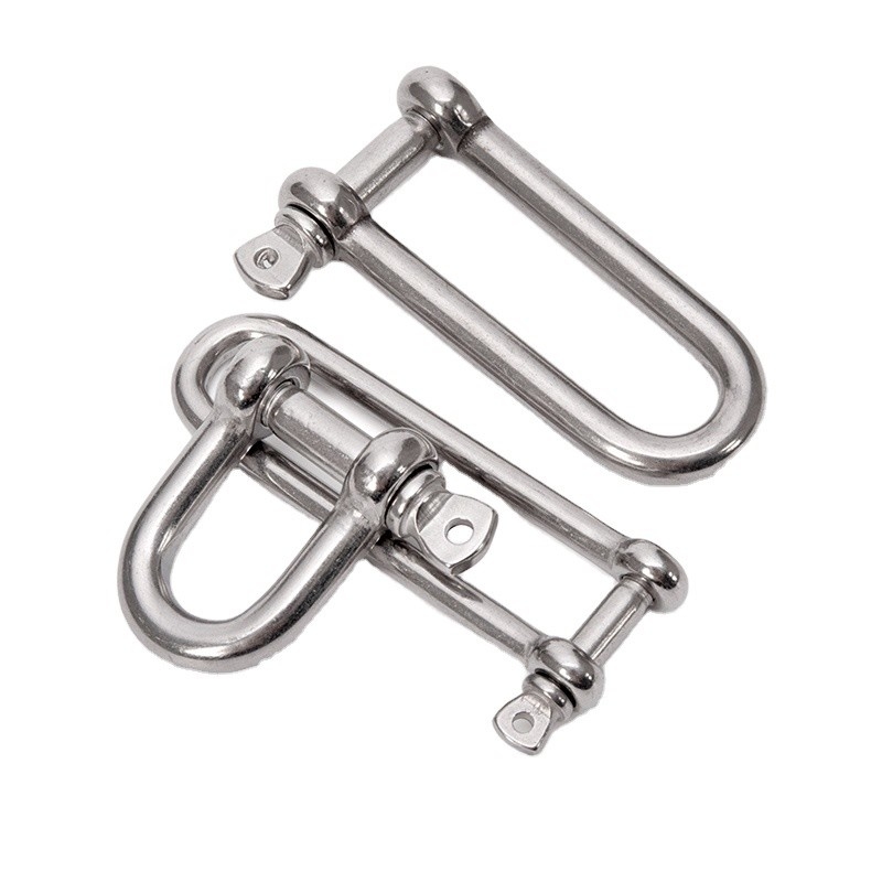 Marine Hardware Warm gesmeed D Schakel roestvrij staal zware boog lading klem voor keten touw industriële toepassing