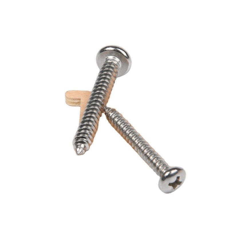 Gegalvaniseerd roestvrij staal kruis rond hoofd zelf tap schroefbouten met zink geplatte afwerking inch meet systeem