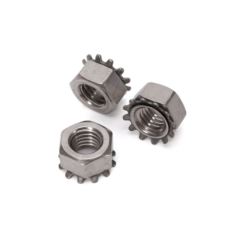 Zwaar industrie Direct van ZINK GEPLOTEERDE Afwerking 304 316 roestvrij staal K-type Gedrukt moeren Keizerlijk Inch-metersysteem