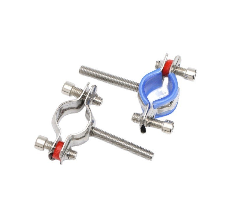 Metrische meting roestvrij staal SS304 ronde buis bevestiging houder klem voor duurzame gezondheidszorg ontwerp in 16-300mm