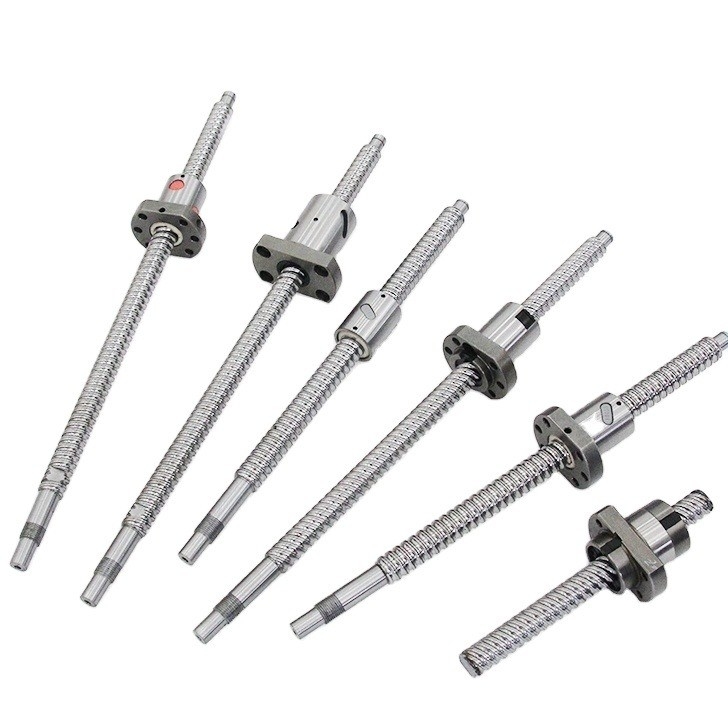 Flanged Single Ball Nut Ball Screw SFU 2005 2505 voor metrisch meetsysteem Precision C3 C5 C7 Linksdraad HIWIN
