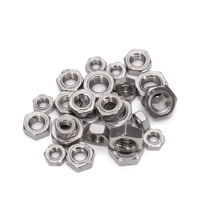 DIN929 roestvrij staal 304 316 A2 A4 draad Hexagon weld noten voor de algemene industrie Standard DIN Grade 4 5 6 door DIN929