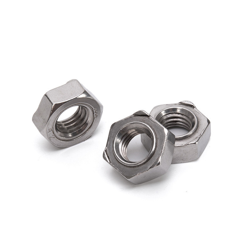 Metrisch meetsysteem Voedsel- en drankproducten van roestvrij staal Dunne hexegranen DIN936 DIN439 voor ANSI/ASME-standaardtoepassingen