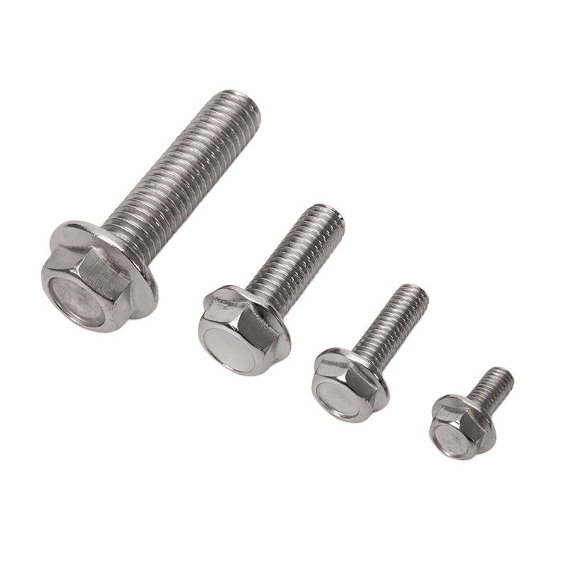 M6 M8 M10 3/8&quot; 1/4 20 Klasse 12.9 8.8 Zink roestvrij staal 310S Titaniumbout met hoofdflensbout