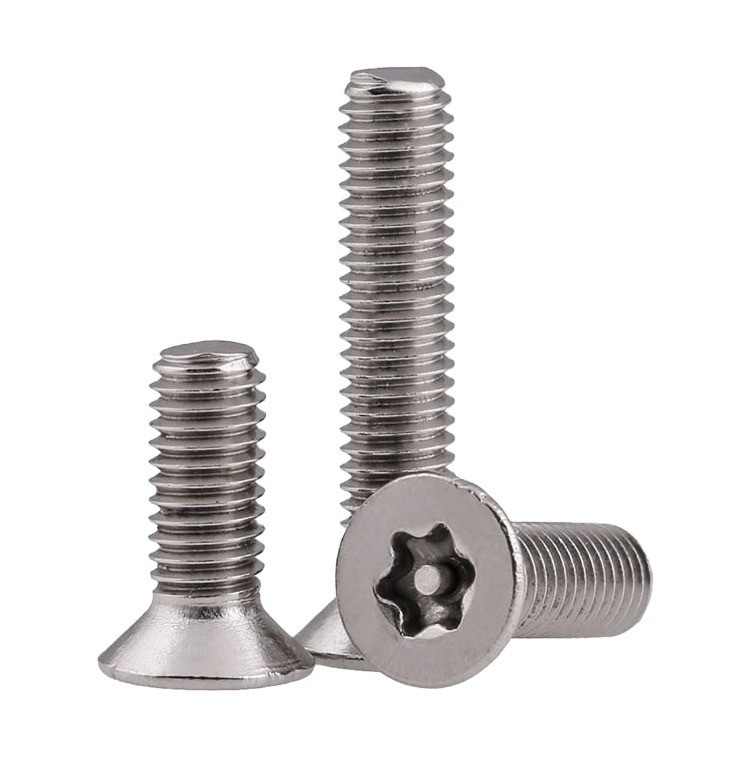 Roestvrij staal Pan Head Torx Pin Anti-Theft Round Head Custom Security Screws in metrisch meetsysteem DIN Standard