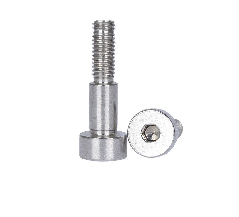 ISO9001 gecertificeerd SUS304 rechte knurling kop Hex Socket Slotted Schouder Stripper Schroef voor precisie bewerkingsbehoeften