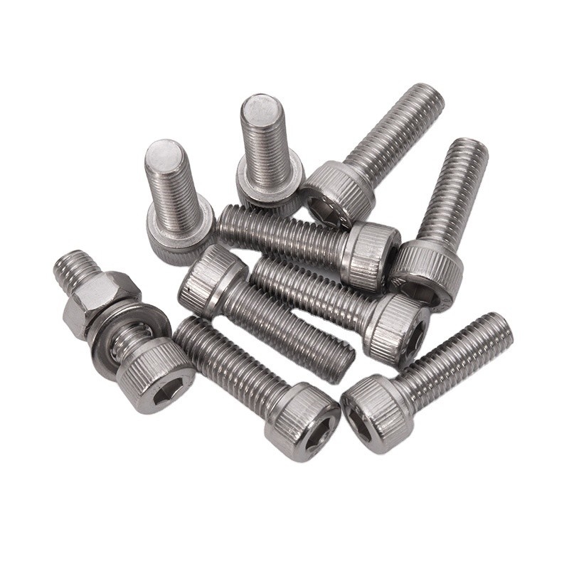 Roestvrij staal M2 M2.5 M3 M4 M5 M6 M8 M10 M12 M14 M16 Klasse 12.9 Zwart Oxyde Allen Bolts Hex Socket Cap Head Screws INCH