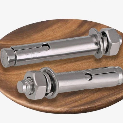M10x100 304 roestvrij staal Externe hex uitbreidingsbout Schroef schroef schroef schroef voor de bouw Finish Plain