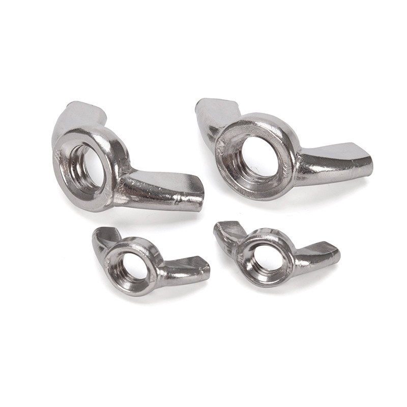 Roestvrij staal 304/316 Wing Butterfly Nuts met gegalvaniseerde afwerking JIS Standard Metric Measuring System Duurzaam