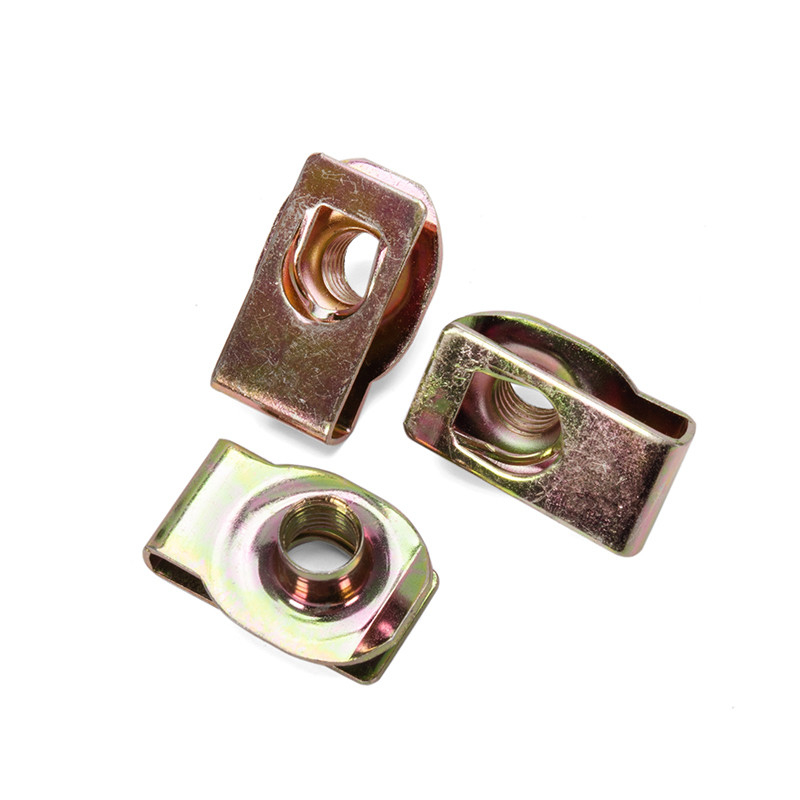 Verbindingsstukken voor waterbehandeling OEM Precision Nut Metric Measurement System M4 M6 M8 M10 U-vormige veerclipnoot voor automobiel
