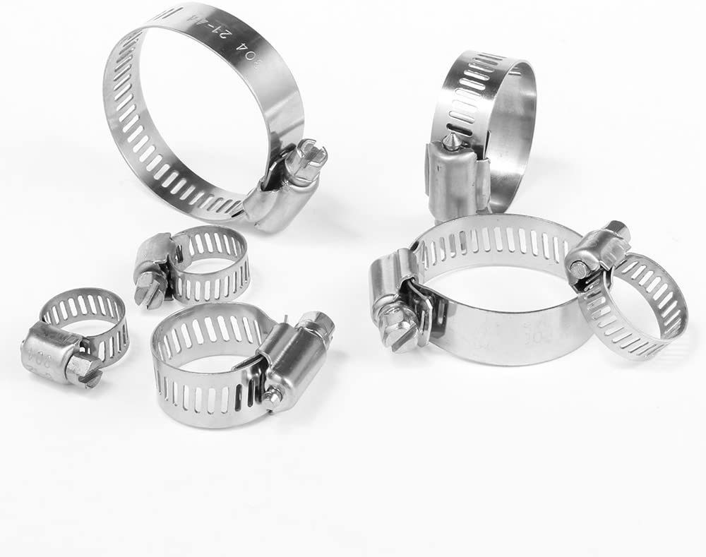 Zinc Finish Heavy Duty Clamp voor stevige slang en buis Voorbeeld In Stock Duurzaam ontwerp Roestvrij staal Algemene doeleinden Worm-Drive Clamps