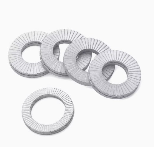 M14 Bolts Wedge Locking Washers 10pcs Manganese Steel Safety Washers met ISO-standaard en trillingsresistentie Voedseldranken