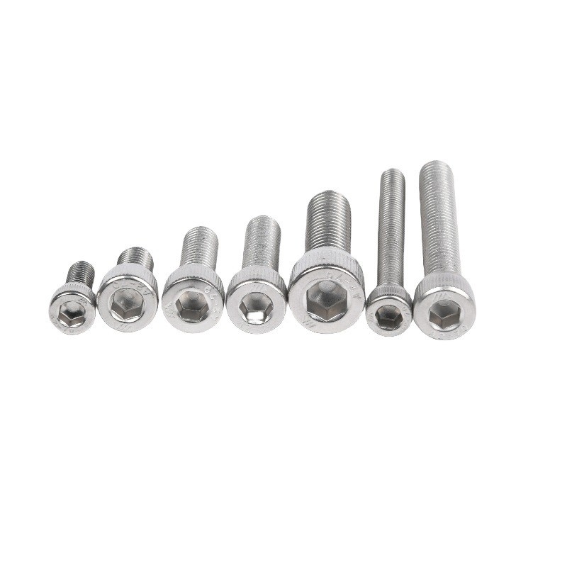 Stainless Steel Hex Socket Head Cap Schroef met Flat Head Style en Zwarte Oxide