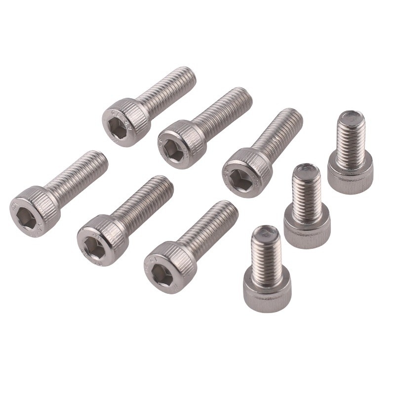 JIS M1.6-M24 ISO-conform roestvrij staal Hex Socket Cap Head Screws JIS ISO-standaard