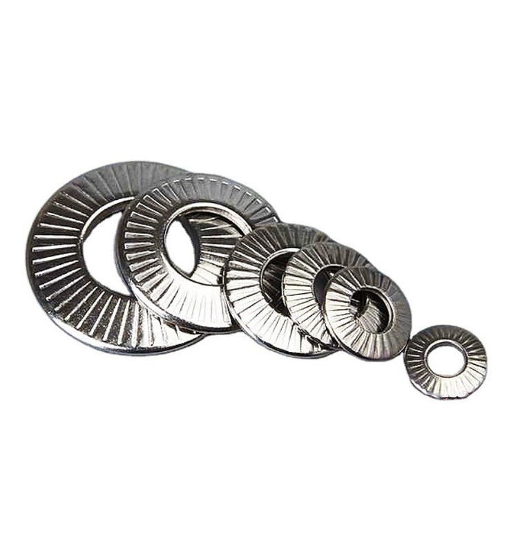 Verzamelingen van industriële apparatuur M3 M4 M5 M6 M8 M10 M12 M14 M16 M18 M20 M22 M24 M27 M30 Alloy Steel Disc Dish Locket Washer