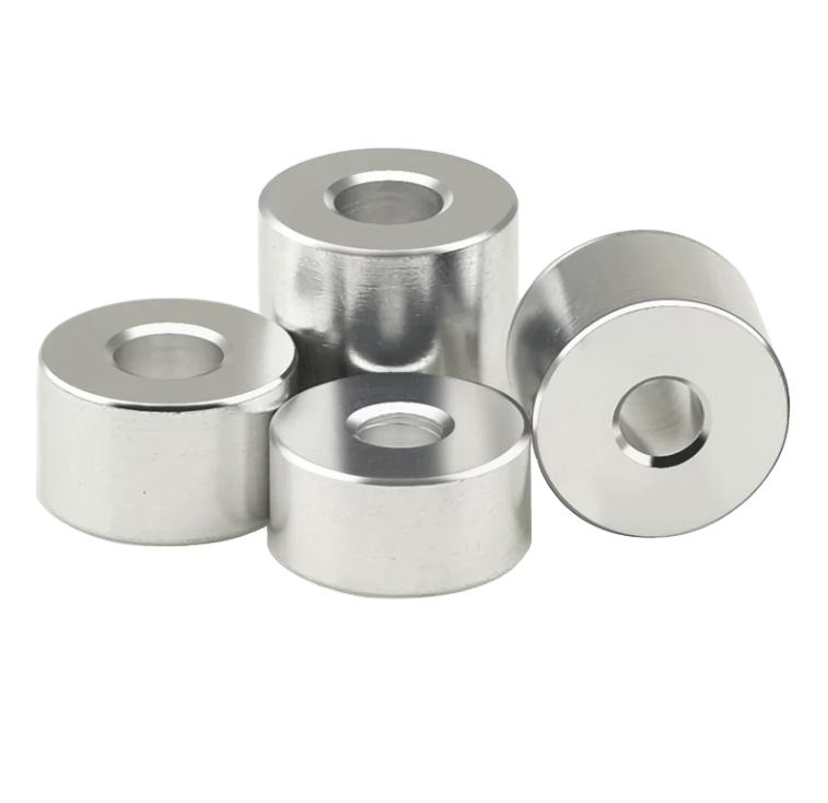 Metrische Long Pipe Sleeve Aluminium Roestvrij staal Messing Ronde Spacer M6 M8 M10 M12 Lager Spacers Washer DIN Standard