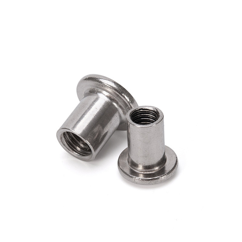 Zinkgeplatte afwerking van meubels Inbrengnoot Hex Socket Head Sleeve Nut Barrel Nut voor mijnbouwmachines en -apparatuur