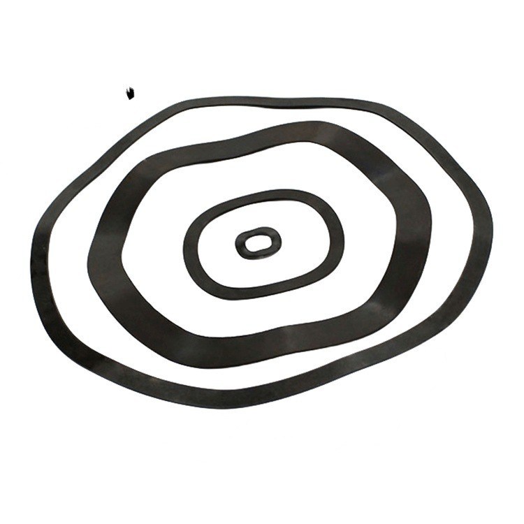 M3M4M5M6M8M10M12M14M16M18M20M22M24M27m30 DIN137 Hoogkoolstofstaal 65Mn Gekromd Staal Spring Wave Washer Zwart