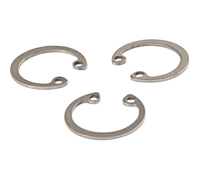 GB-standaard van legeringsstaal Extern Circuit Snap Holding Clip Rings voor as DIN471 304 roestvrij staal in de mijnbouw