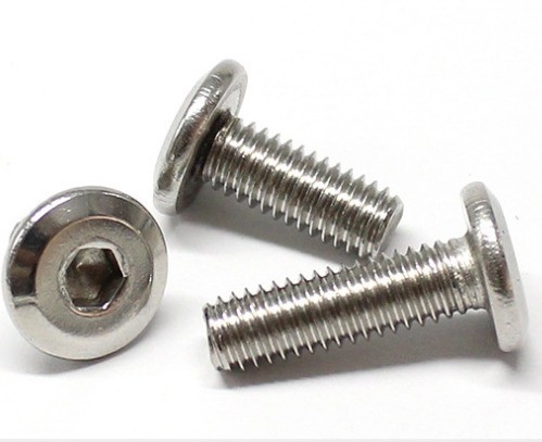 Metalen knop gesloten Philips Hex hoofd Chicago Zwarte oxide bindend boek schroef Man Vrouw