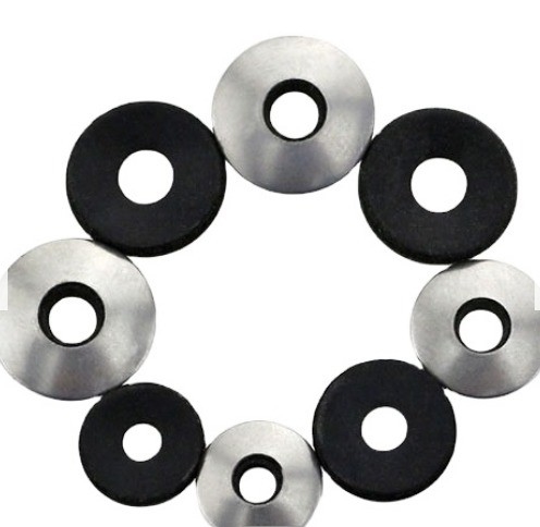 Hoge sterkte roestvrij staal 201/304/316 platte wasmachines met EPDM gasket rubber waterdicht plain wasmachine JIS standaard