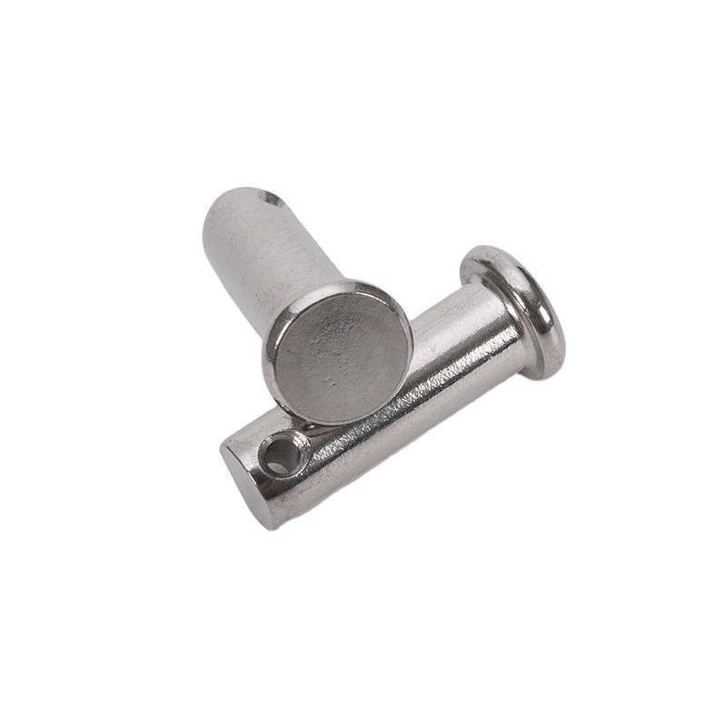 Langere levensduur TiCN Finish Corrosiebestendig Clevis Pin met gegroeveerde uiteinden en hoofd in 304/316 roestvrij staal