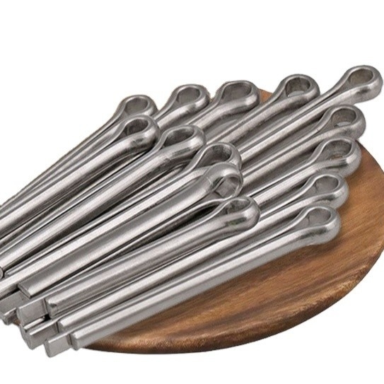 A2 A4 304 316 gegalvaniseerde Cotter Spring Pins conform DIN94 voor zware toepassingen