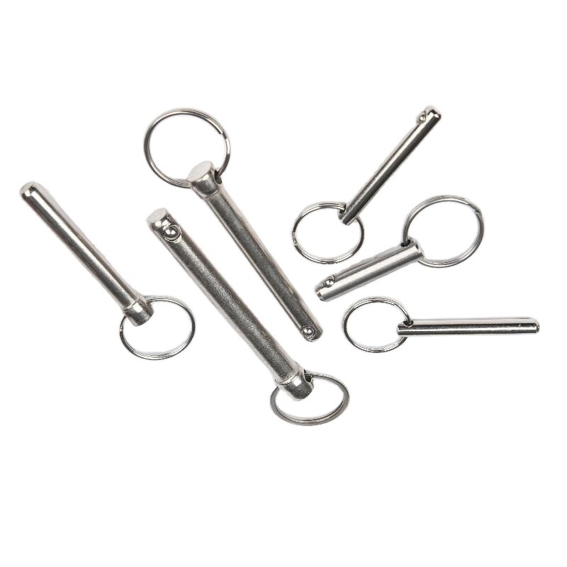 Stainless Steel Quick Release Ball Pin met duurzaam veerpenontwerp en corrosiebestendig koolstofstaalmateriaal