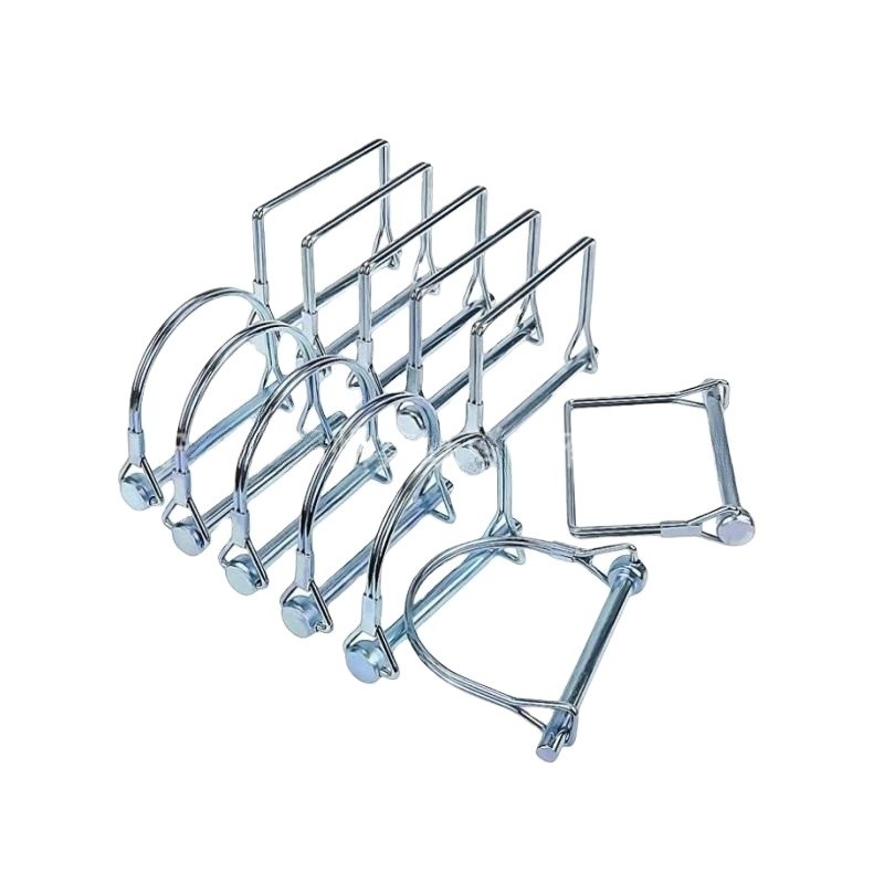 Snel loskoppelingen zware draad slotspeld voor aanhangwagens 1/4 &quot; Square Tab Snapper Hitch Pin gemaakt van A2 roestvrij staal