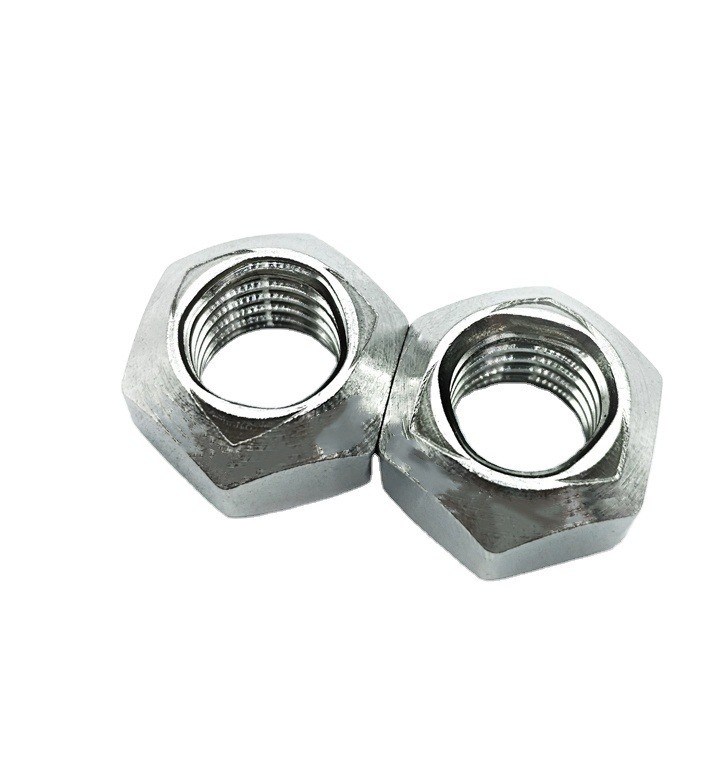 ANSI/ASME-standaard M4-M36 van koolstofstaal, zinkgeplatte DIN980 All Metal Cone Lock Nut voor zware toepassingen