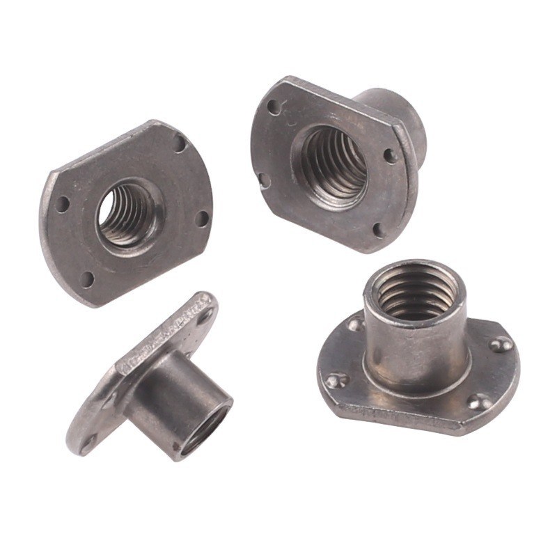 Metrisch meetsysteem T-vormige lasnoot M6 M8 M10 8mm 10mm 12mm 14mm 16mm 20mm 25mm 30mm 35mm 40mm 50mm Lengte Bolten